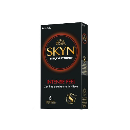 PROFILATTICO ANSELL AKUEL SKYN INTENSE FEEL B 6 PEZZI PROFILATTICO ANSELL AKUEL SKYN INTENSE FEEL B 6 PEZZI