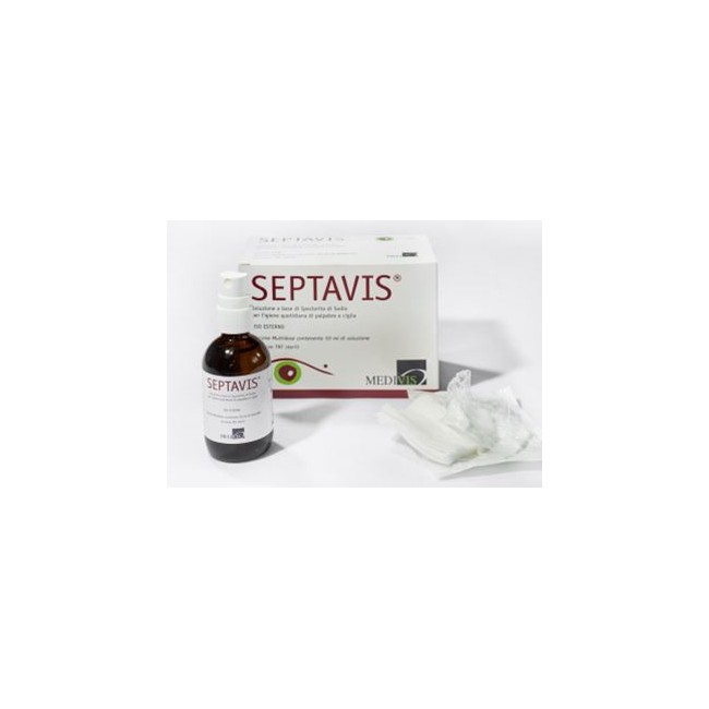 SEPTAVIS 50 ML + 50 GARZE IN TNT STERILI SEPTAVIS 50 ML + 50 GARZE IN TNT STERILI