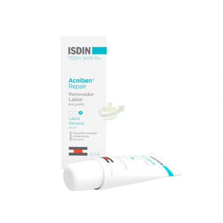 Tubetto da 10 ml di Isdin Acniben Repair Balsamo Labbra