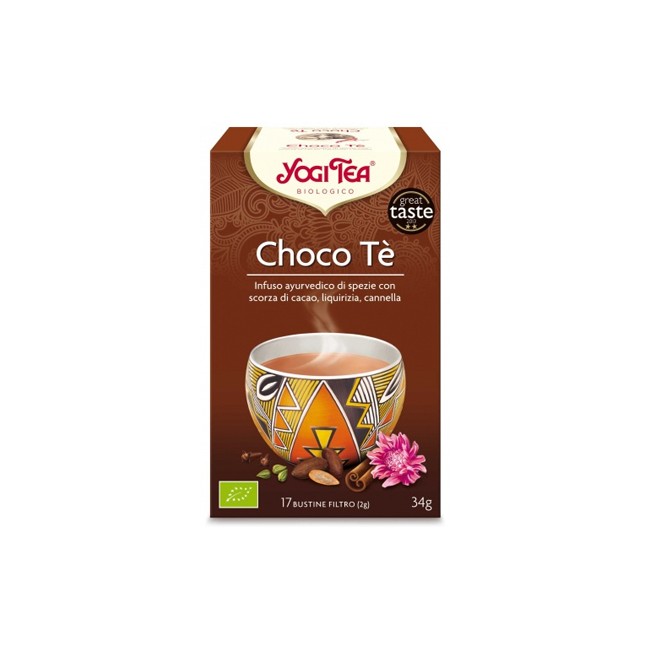 YOGI TEA CHOCO TE' BIOLOGICO 34 G YOGI TEA CHOCO TE' BIOLOGICO 34 G