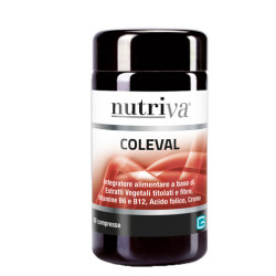 Nutriva Coleval Integratore Per La Salute Metabolica 60 Compresse
