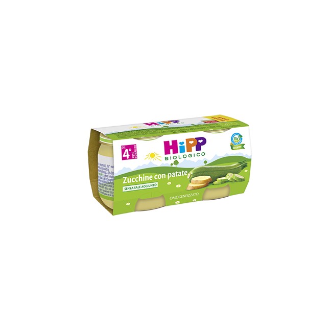 Hipp Biologico Omogeneizzato Zucchine Con Patate 2x80g Hipp Biologico Omogeneizzato Zucchine Con Patate 2x80g