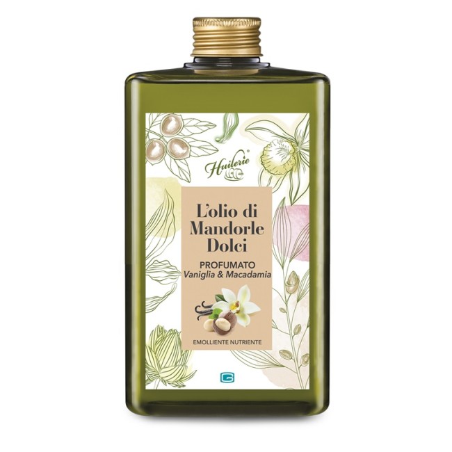 HUILERIE OLIO MANDORLE DOLCI VANIGLIA/MACADAMIA 300 ML HUILERIE OLIO MANDORLE DOLCI VANIGLIA/MACADAMIA 300 ML