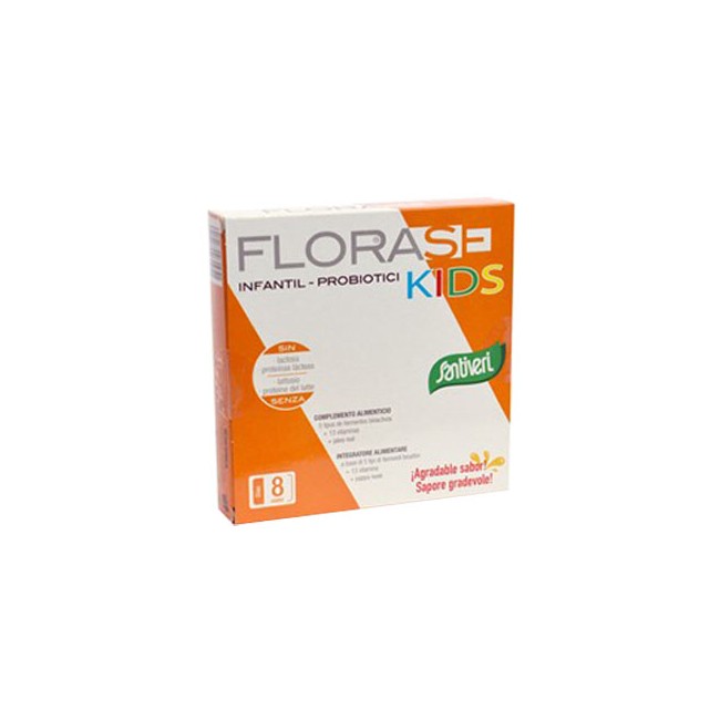 KIDS FLORASE 8 FIALETTE 10 ML + POLVERE KIDS FLORASE 8 FIALETTE 10 ML + POLVERE