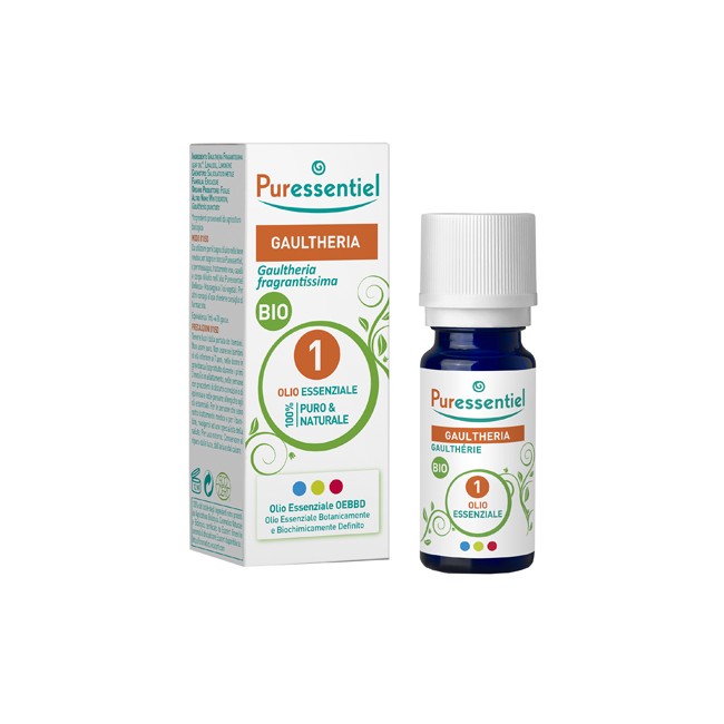 PURESSENTIEL OLIO ESSENZIALE GAULTHERIA BIO 10 ML PURESSENTIEL OLIO ESSENZIALE GAULTHERIA BIO 10 ML