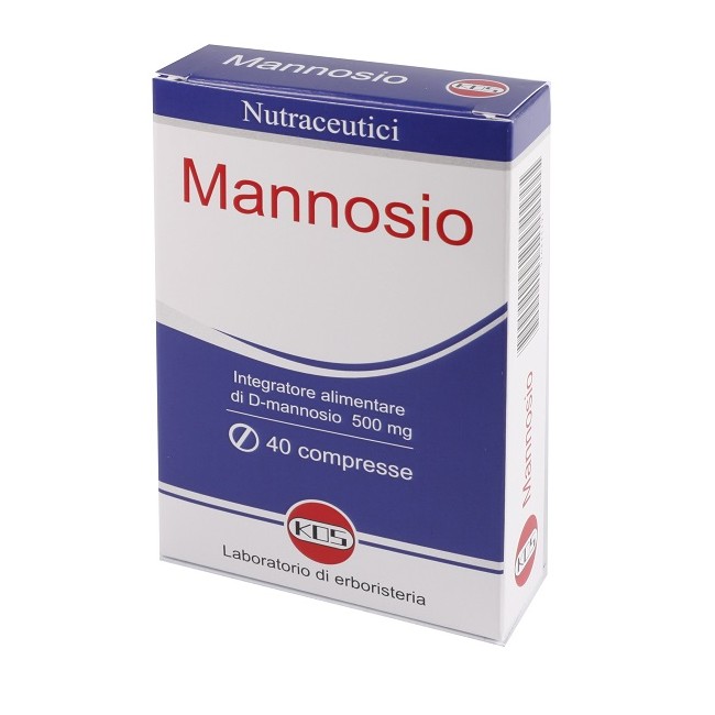 MANNOSIO 40 COMPRESSE 500 MG MANNOSIO 40 COMPRESSE 500 MG