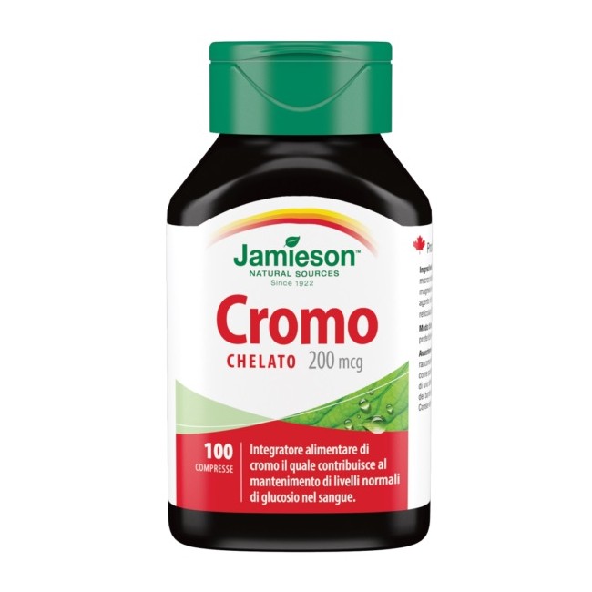 JAMIESON CROMO CHELATO 100 COMPRESSE JAMIESON CROMO CHELATO 100 COMPRESSE