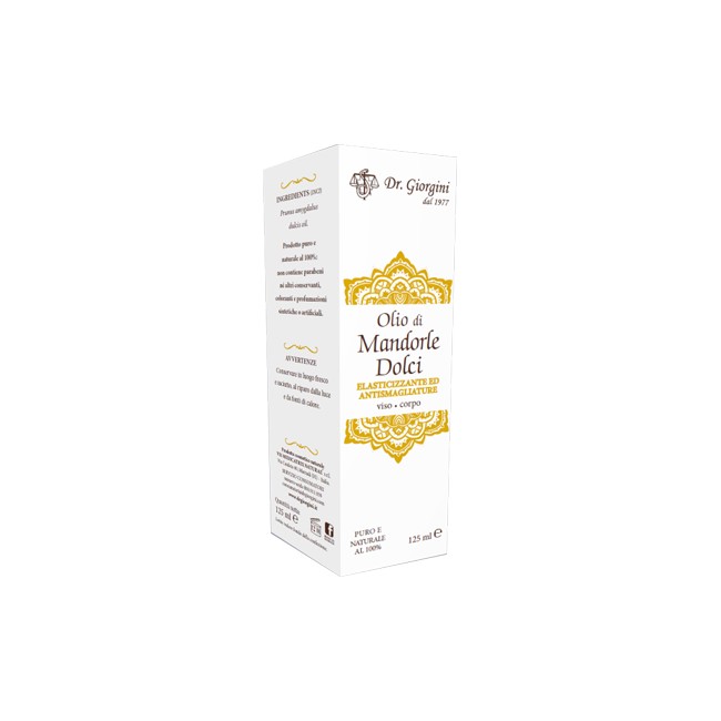 OLIO DI MANDORLE DOLCI 125 ML OLIO DI MANDORLE DOLCI 125 ML