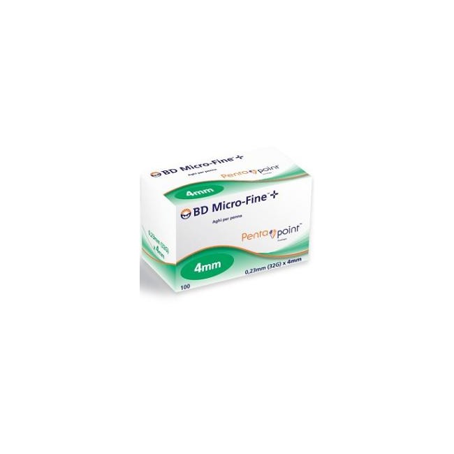 Becton Dickinson Ago Bd Microfine G32 4MM 100 Pezzi Becton Dickinson Ago Bd Microfine G32 4MM 100 Pezzi