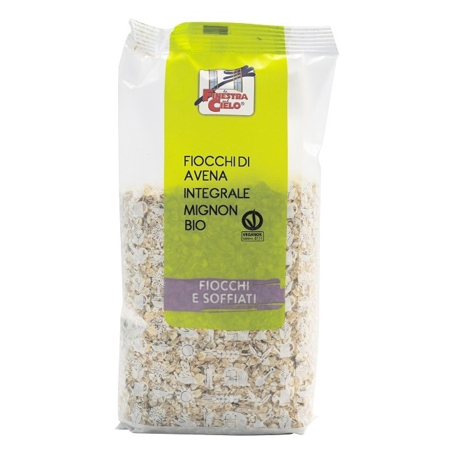 Fiocchi Di Avena Integrale Mignon Bio 500 G Fiocchi Di Avena Integrale Mignon Bio 500 G