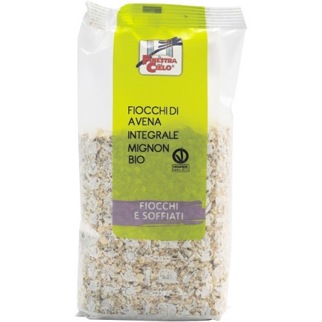 Fiocchi Di Avena Integrale Mignon Bio 500 G Fiocchi Di Avena Integrale Mignon Bio 500 G