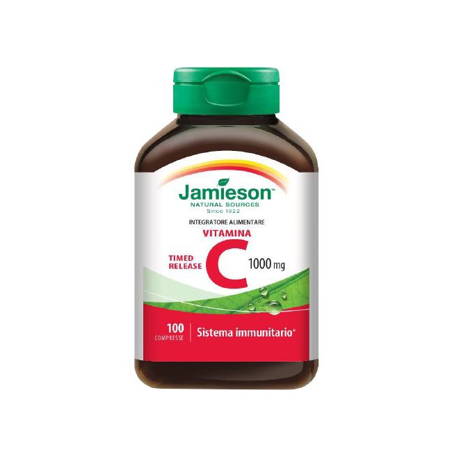 VITAMINA C 1000 TIMED RELEASE 100 COMPRESSE BARATTOLO 128,9 G VITAMINA C 1000 TIMED RELEASE 100 COMPRESSE BARATTOLO 128,9 G