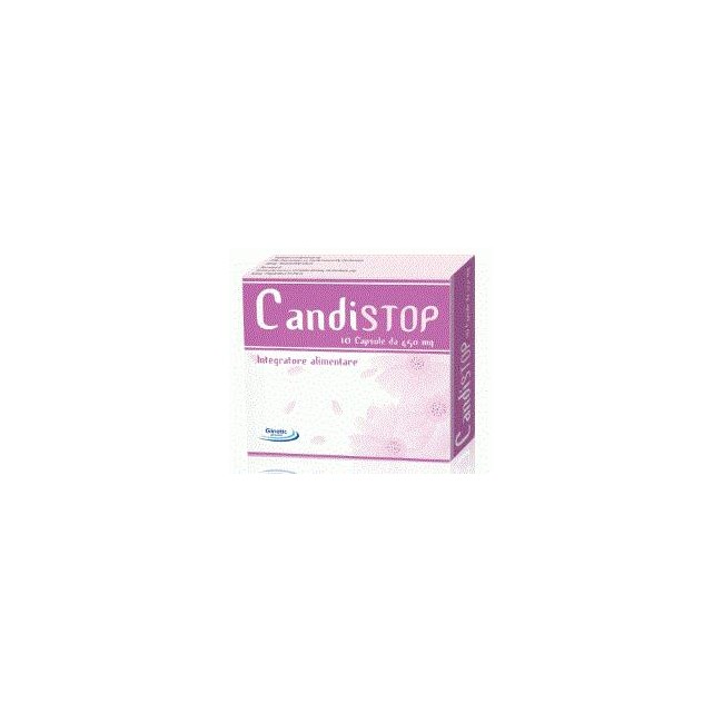 CANDISTOP INTEGRATORE ALIMENTARE PER APPARATO URO GENITALE 10CPS CONFEZIONE 4,5 G CANDISTOP INTEGRATORE ALIMENTARE PER APPARATO URO GENITALE 10CPS CONFEZIONE 4,5 G