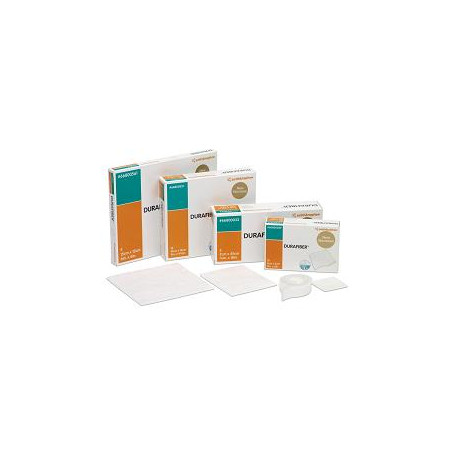 MEDICAZIONE STERILE IN FIBRE DI CELLULOSA ETILSOLFONATA GELICANTE DURAFIBER ASSORBENTE 10X10CM 10 PEZZI