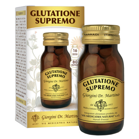 GLUTATIONE SUPREMO 80 PASTIGLIE GLUTATIONE SUPREMO 80 PASTIGLIE