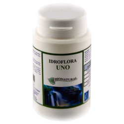 Confezione da 40 capsule di Idroflora 1, integratore probiotico per disbiosi intestinale.