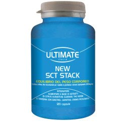 Flacone da 120 capsule di New Sct Stack, integratore per ridurre il grasso corporeo.