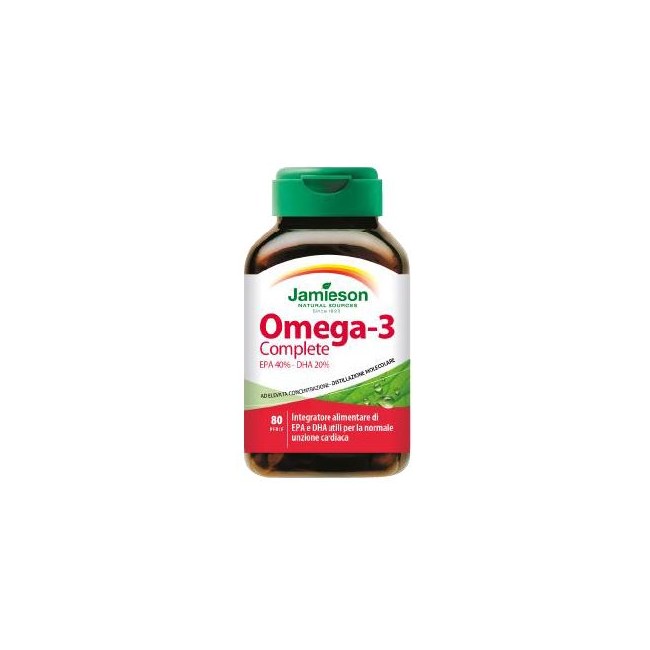 OMEGA 3 COMPLETE JAMIESON 80 PERLE OMEGA 3 COMPLETE JAMIESON 80 PERLE