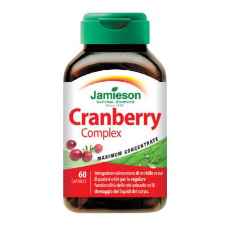 CRANBERRY COMPLEX JAMIESON 60 CAPSULE