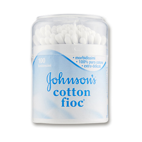 JOHNSONS BABY COTTON FIOC 100 PEZZI JOHNSONS BABY COTTON FIOC 100 PEZZI