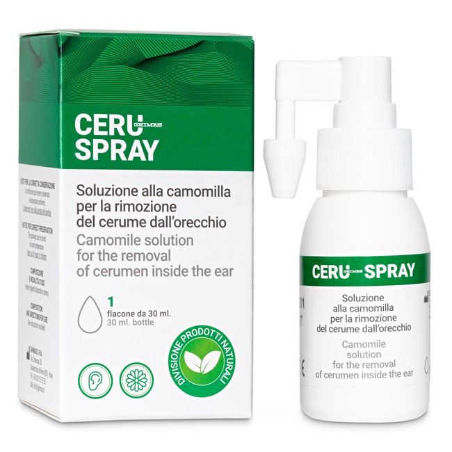 EMOLLIENTI CERUME CERU SPRAY 30ML EMOLLIENTI CERUME CERU SPRAY 30ML
