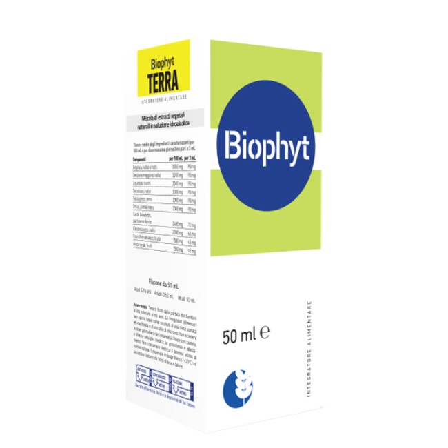 BIOPHYT TERRA 50 ML SOLUZIONE IDROALCOLICA BIOPHYT TERRA 50 ML SOLUZIONE IDROALCOLICA