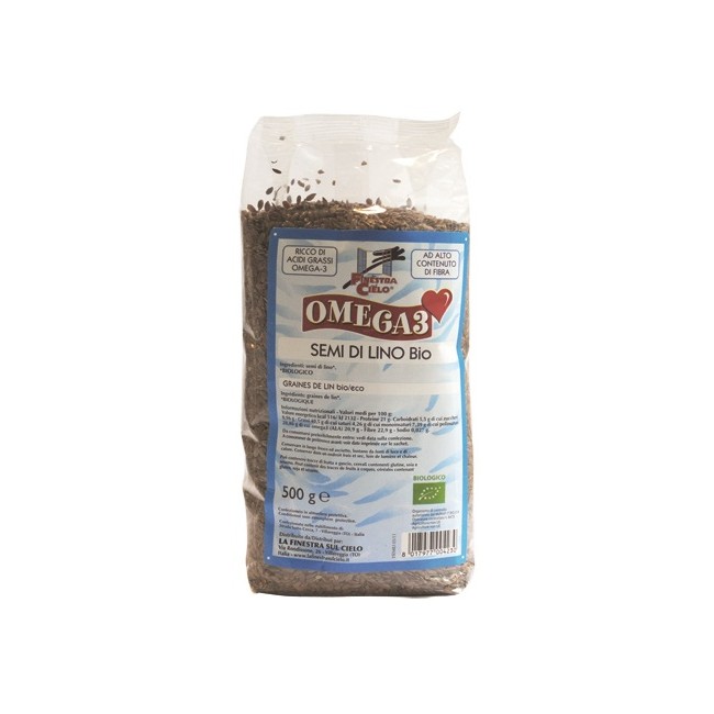 FSC OMEGA3 SEMI DI LINO BIO AD ALTO CONTENUTO DI FIBRA 500 G FSC OMEGA3 SEMI DI LINO BIO AD ALTO CONTENUTO DI FIBRA 500 G