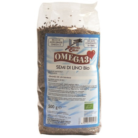FSC OMEGA3 SEMI DI LINO BIO AD ALTO CONTENUTO DI FIBRA 500 G FSC OMEGA3 SEMI DI LINO BIO AD ALTO CONTENUTO DI FIBRA 500 G
