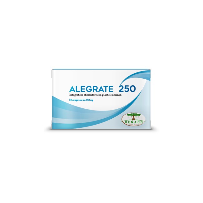 ALEGRATE 250 30 COMPRESSE ALEGRATE 250 30 COMPRESSE