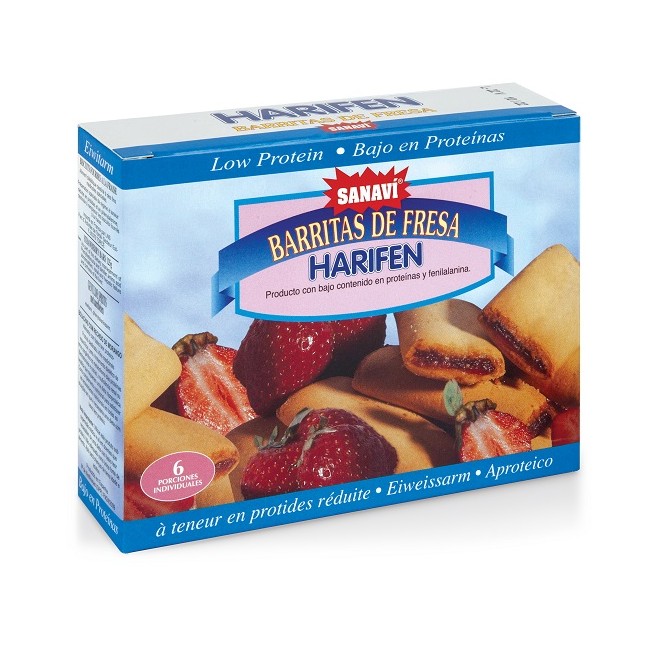 HARIFEN SNACK FRAGOLA 125 G HARIFEN SNACK FRAGOLA 125 G