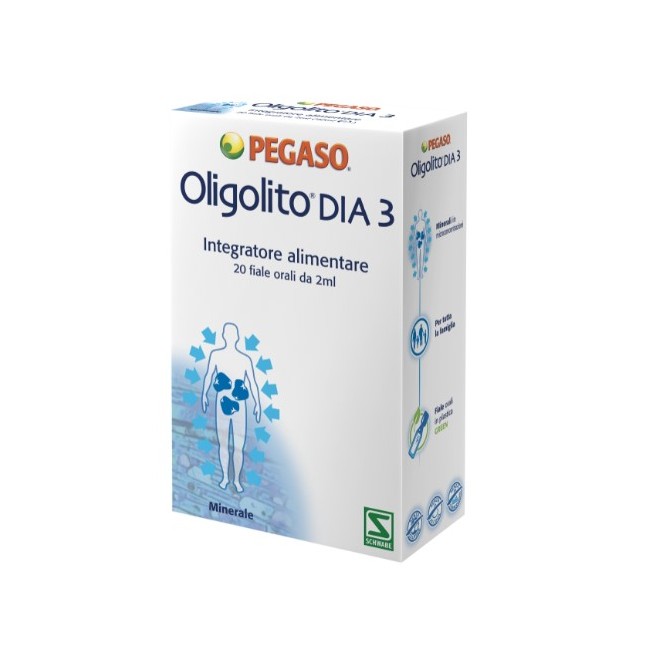 PEGASO OLIGOLITO DIA3 20 FIALE 2 ML PEGASO OLIGOLITO DIA3 20 FIALE 2 ML