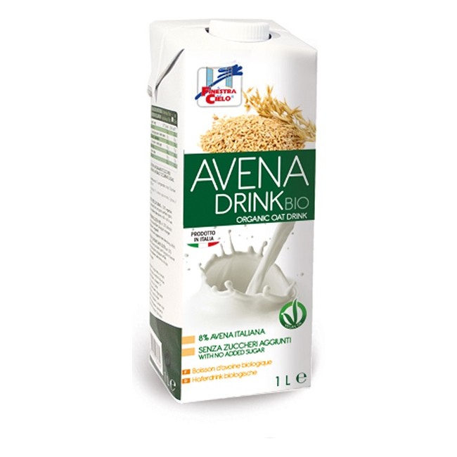 FSC AVENA DRINK BEVANDA DI AVENA BIO VEGAN SENZA ZUCCHERI AGGIUNTI 1 LITRO FSC AVENA DRINK BEVANDA DI AVENA BIO VEGAN SENZA ZUCCHERI AGGIUNTI 1 LITRO