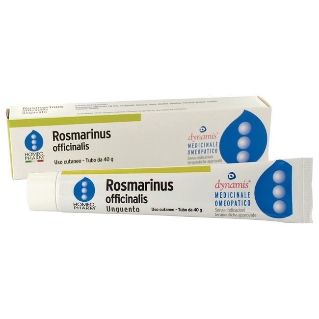 ROSMARINUS OFFICINALIS HOMEOPHARM UNGUENTO 40 G ROSMARINUS OFFICINALIS HOMEOPHARM UNGUENTO 40 G