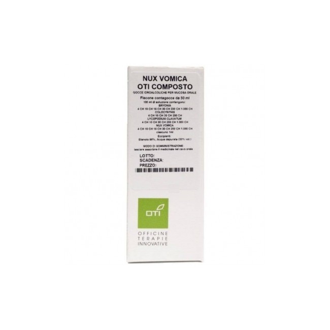 NUX VOMICA OTI COMP GOCCE 50 ML SOLUZIONE IDROALCOLICA