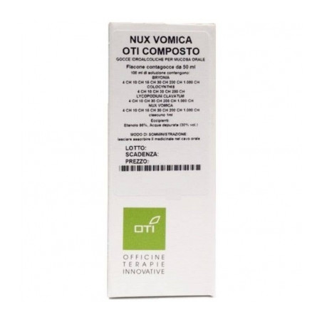 NUX VOMICA OTI COMP GOCCE 50 ML SOLUZIONE IDROALCOLICA