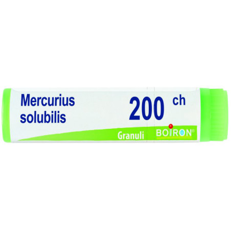 MERCURIUS SOLUBILIS 200 CH GLOBULI MERCURIUS SOLUBILIS 200 CH GLOBULI