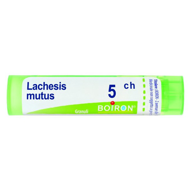 LACHESIS MUTUS 5 CH GRANULI LACHESIS MUTUS 5 CH GRANULI