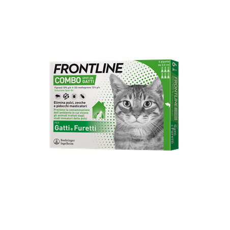 FRONTLINE COMBO*6PIP GATTI/FUR