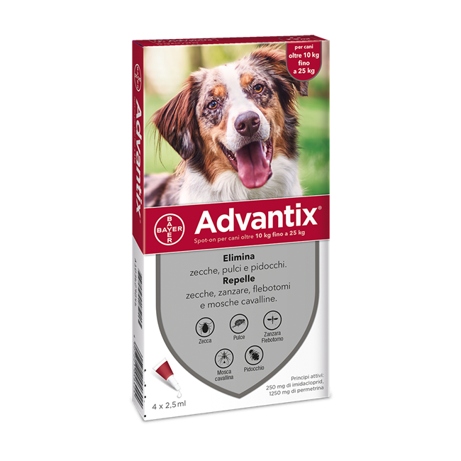 ADVANTIX SPOT ON*4PIP 10-25KG ADVANTIX SPOT ON*4PIP 10-25KG