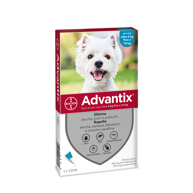 ADVANTIX SPOT ON*1PIP 4-10KG ADVANTIX SPOT ON*1PIP 4-10KG