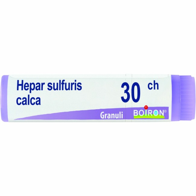 HEPAR SULFURIS CALC*30CH 80GR HEPAR SULFURIS CALC*30CH 80GR
