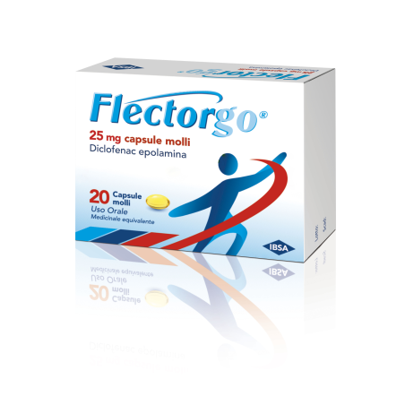 FLECTORGO*20CPS 25MG FLECTORGO*20CPS 25MG