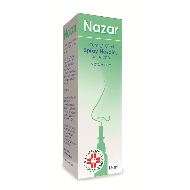 NAZAR*SPRAY NAS 15ML 100MG/100 NAZAR*SPRAY NAS 15ML 100MG/100