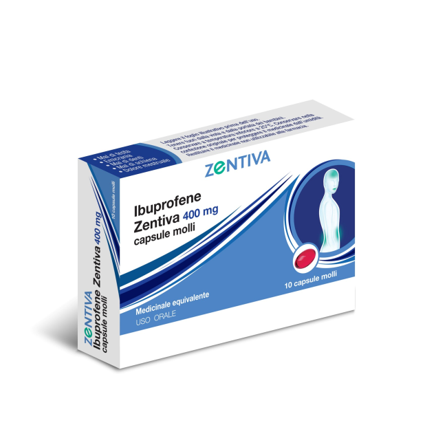 IBUPROFENE ZEN*10CPS 400MG IBUPROFENE ZEN*10CPS 400MG