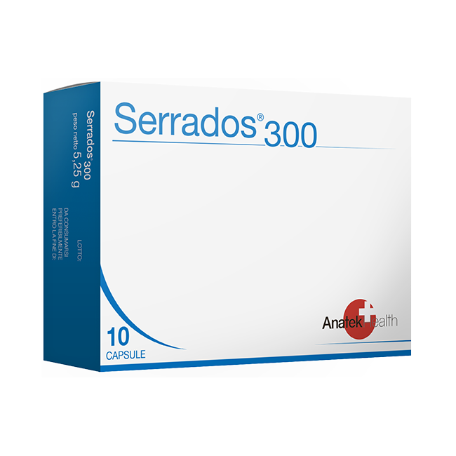 SERRADOS 300 10 CAPSULE SERRADOS 300 10 CAPSULE