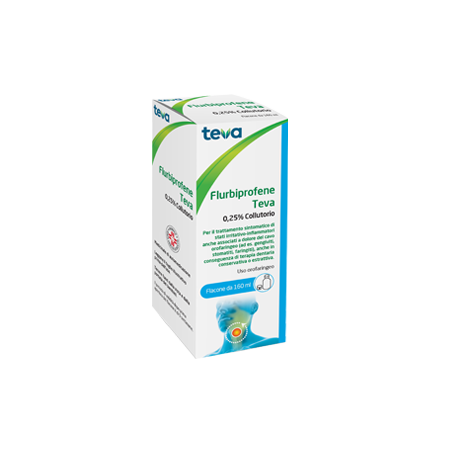 FLURBIPROFENE TE*COLLUT 160ML FLURBIPROFENE TE*COLLUT 160ML