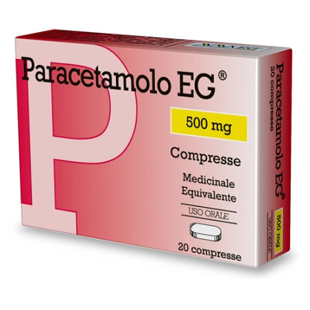 PARACETAMOLO EG*20CPR 500MG PARACETAMOLO EG*20CPR 500MG