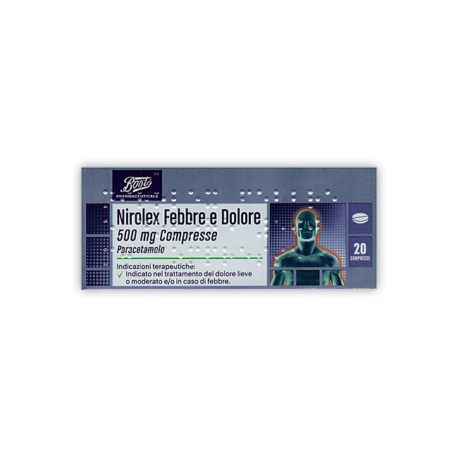 NIROLEX FEBBRE DOL*20CPR 500MG NIROLEX FEBBRE DOL*20CPR 500MG