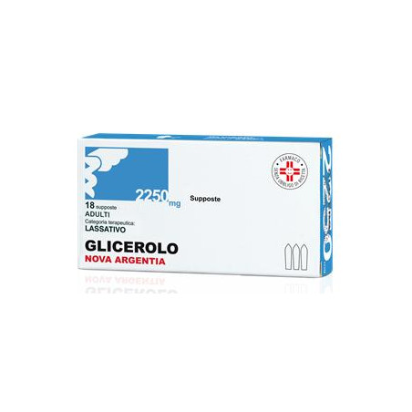 GLICEROLO*AD 18SUPP 2250MG