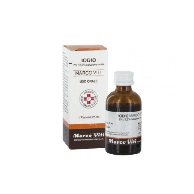 IODIO OS SOLUZ MV*25ML IODIO OS SOLUZ MV*25ML